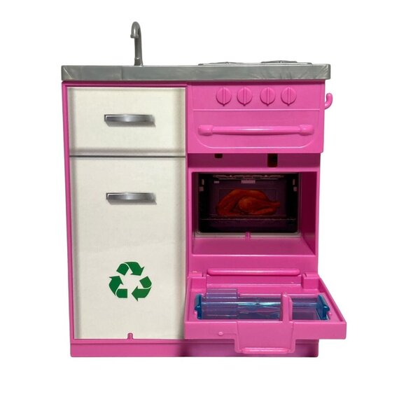 Barbie Dreamhouse Oven Stove Lights & Sounds #FHY73 #GNH53 Replacement Dollhouse - Picture 2 of 9